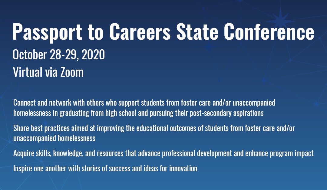 The Virtual 2020 Passport to Careers State Conference